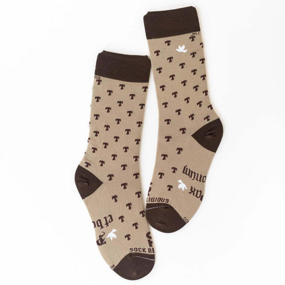 St. Francis of Assisi - Tau Adult Socks