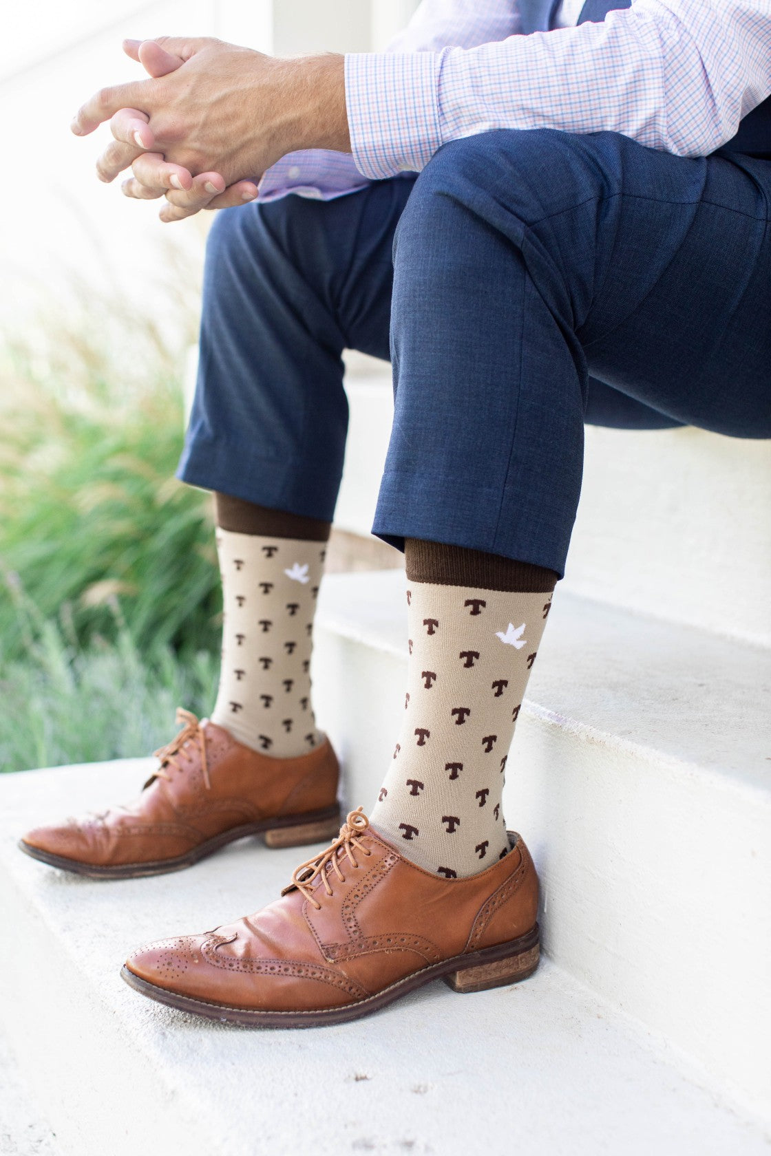 St. Francis of Assisi - Tau Adult Socks