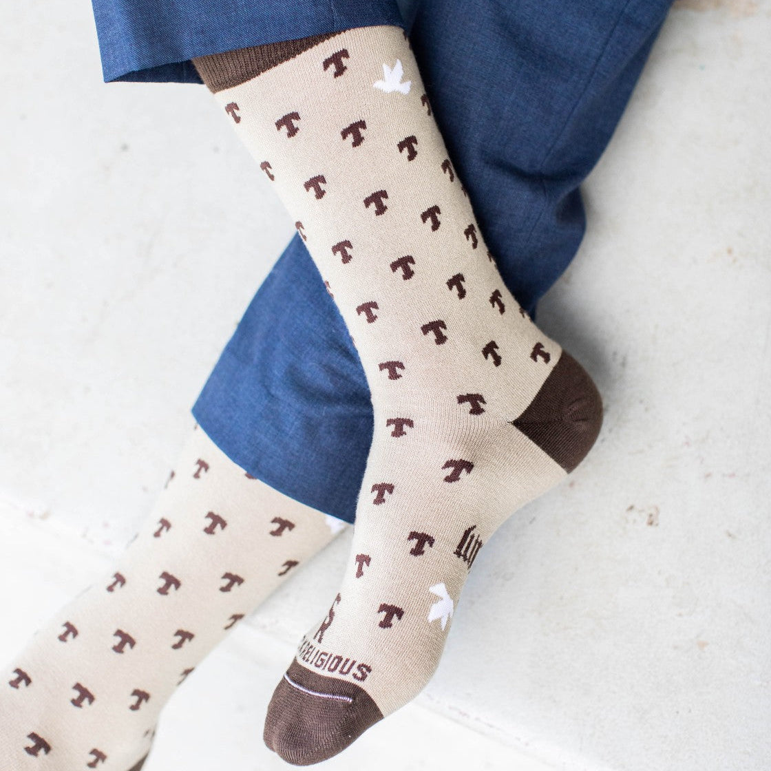 St. Francis of Assisi - Tau Adult Socks