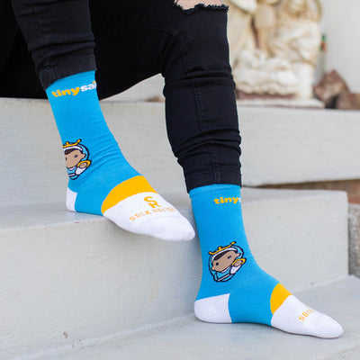 Mary, Blessed Mother Adult Socks in collaboration with Tiny Saints
