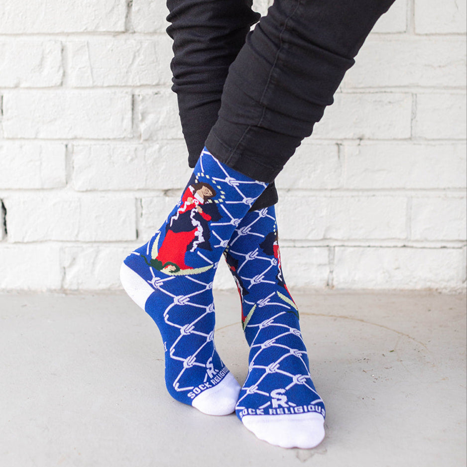 Our Lady Undoer of Knots Adult Socks