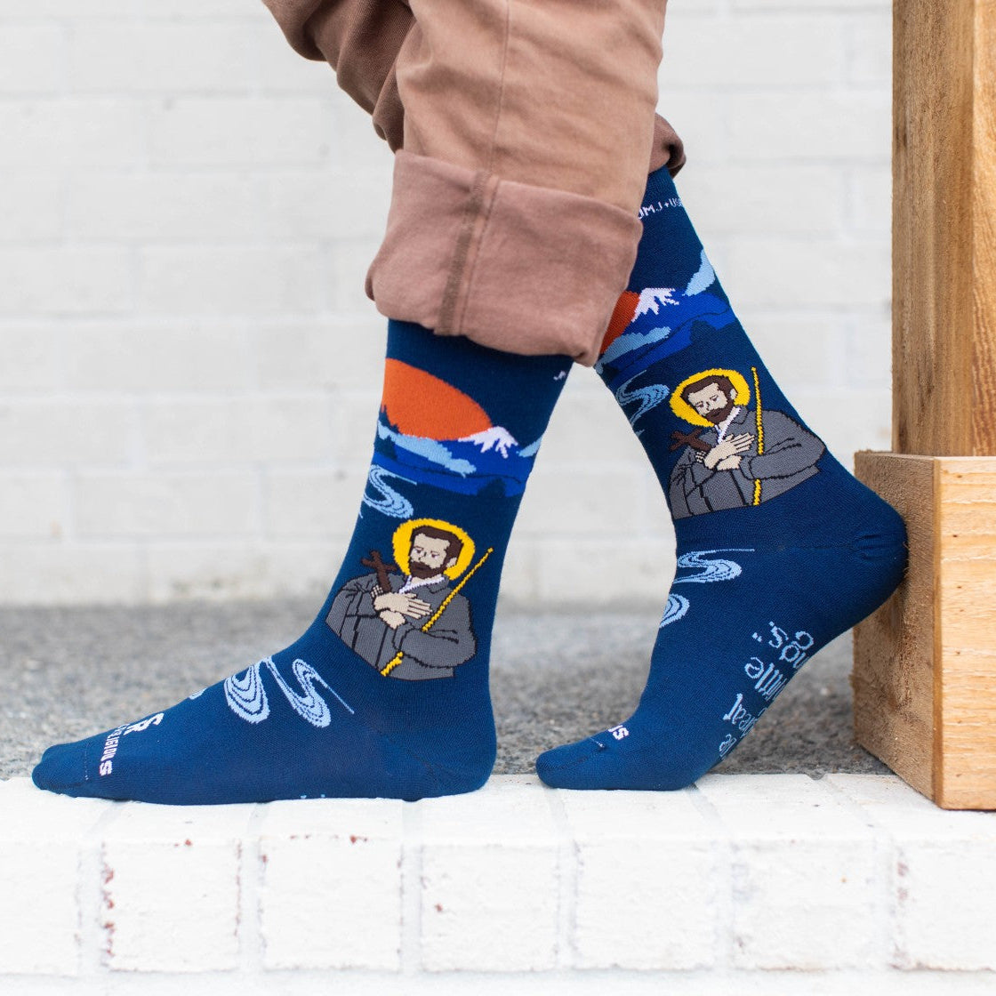 St. Francis Xavier Adult Socks