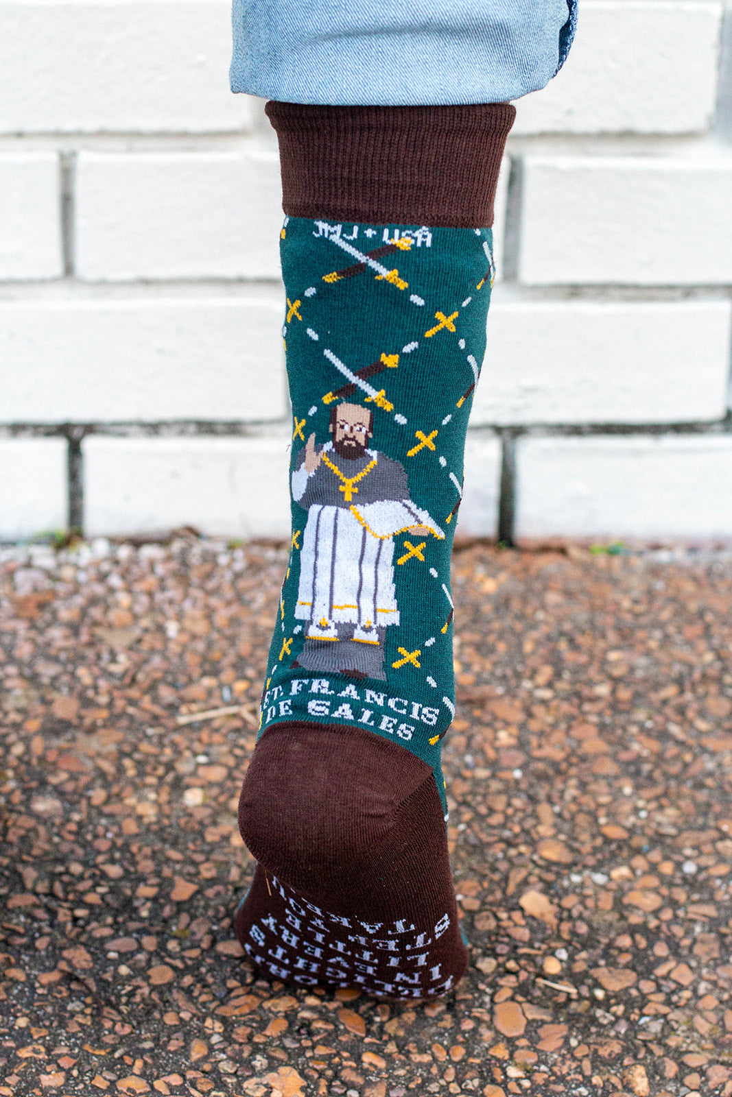 St. Francis de Sales Adult Socks