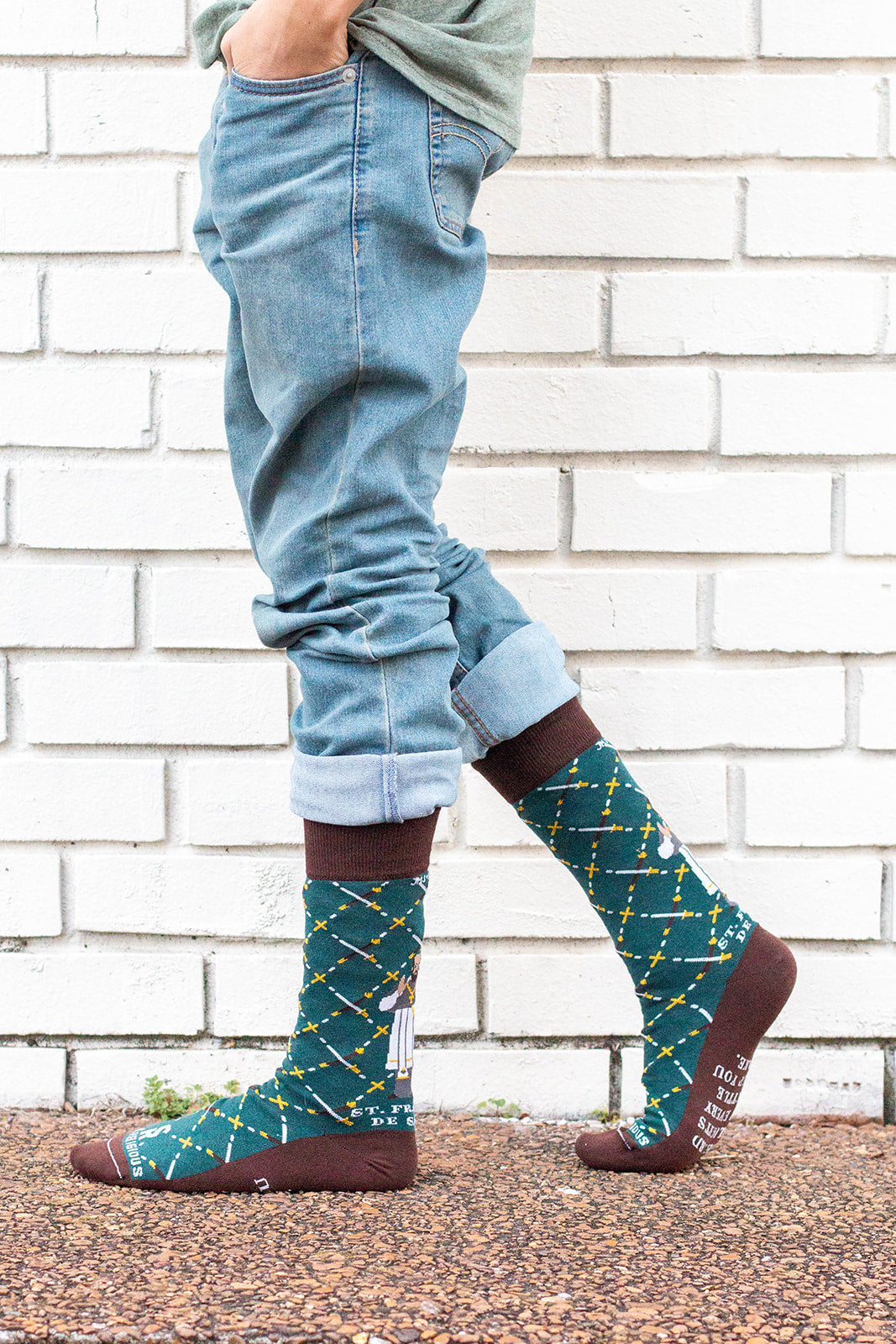St. Francis de Sales Adult Socks