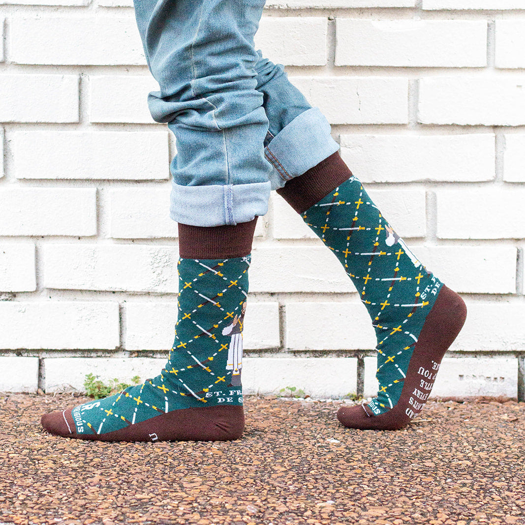 St. Francis de Sales Adult Socks
