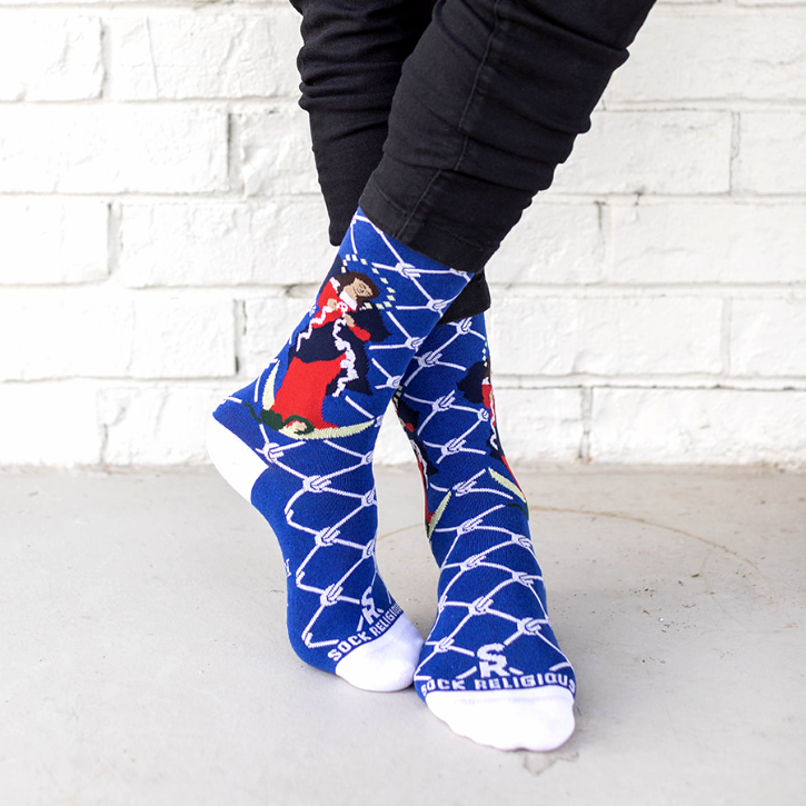Our Lady Undoer of Knots Adult Socks
