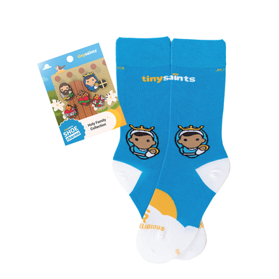 Tiny Saints Adult Socks & Shoe Charms Bundle