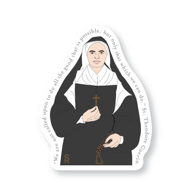 St. Theodore Guerin Sticker