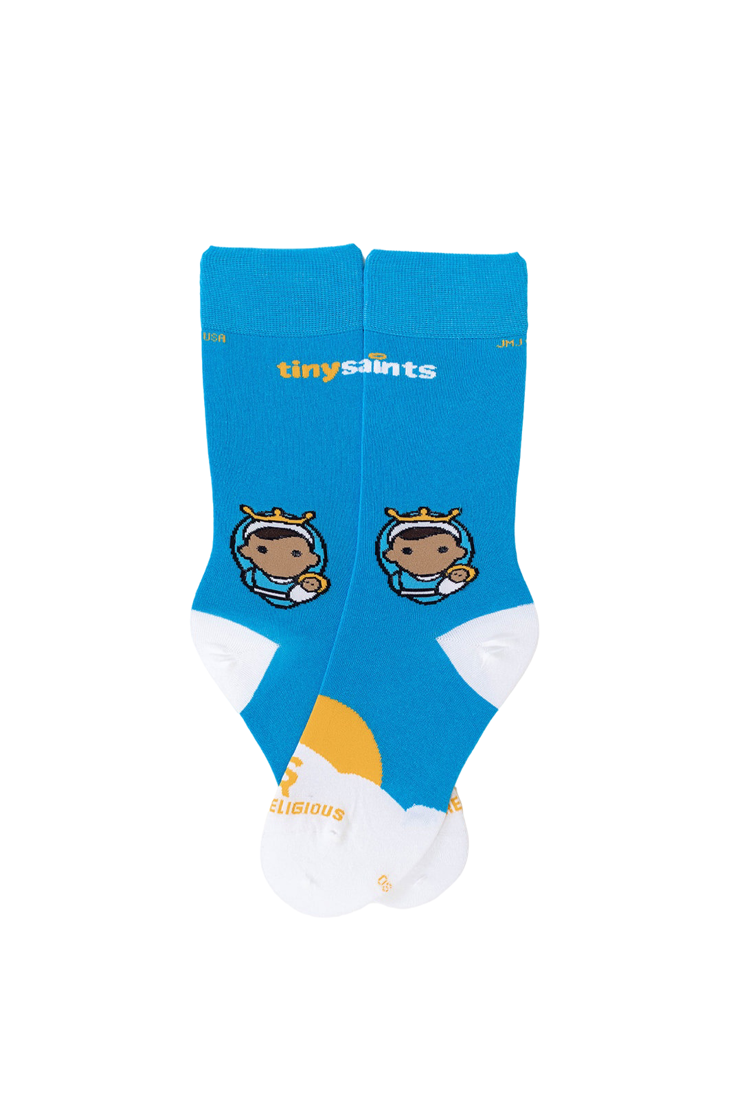 Mary, Blessed Mother Adult Socks in collaboration with Tiny Saints
