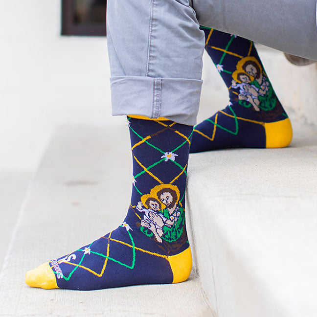 Dad + Kid: St. Joseph Socks – Matching Set