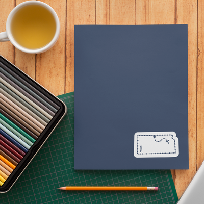 Kansas Catholic Rosary Sticker