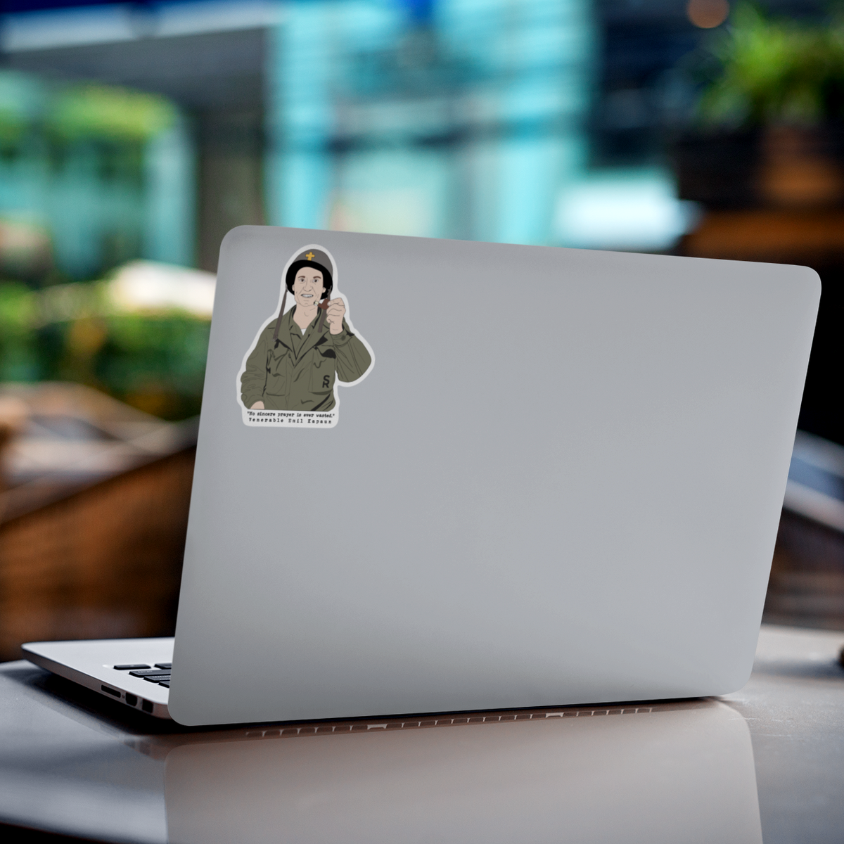 Venerable Fr. Kapaun Sticker