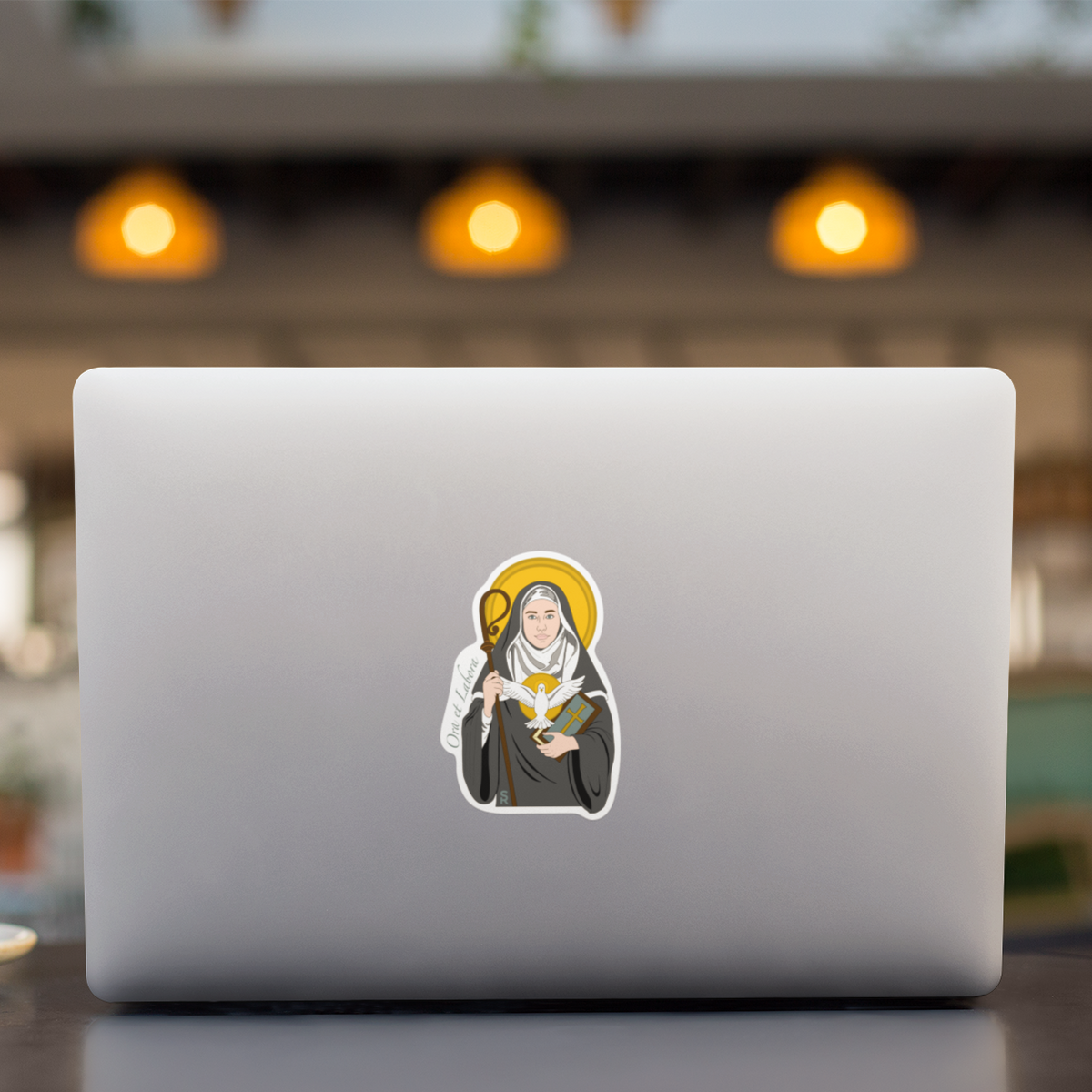 St. Scholastica Sticker