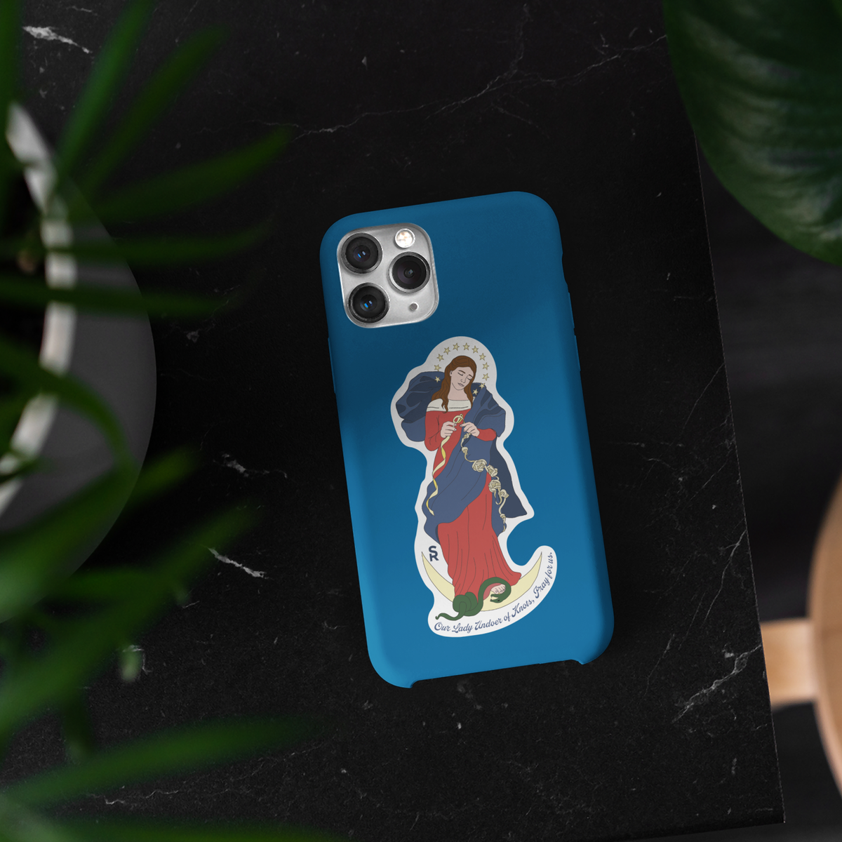 Our Lady Undoer of Knots Sticker