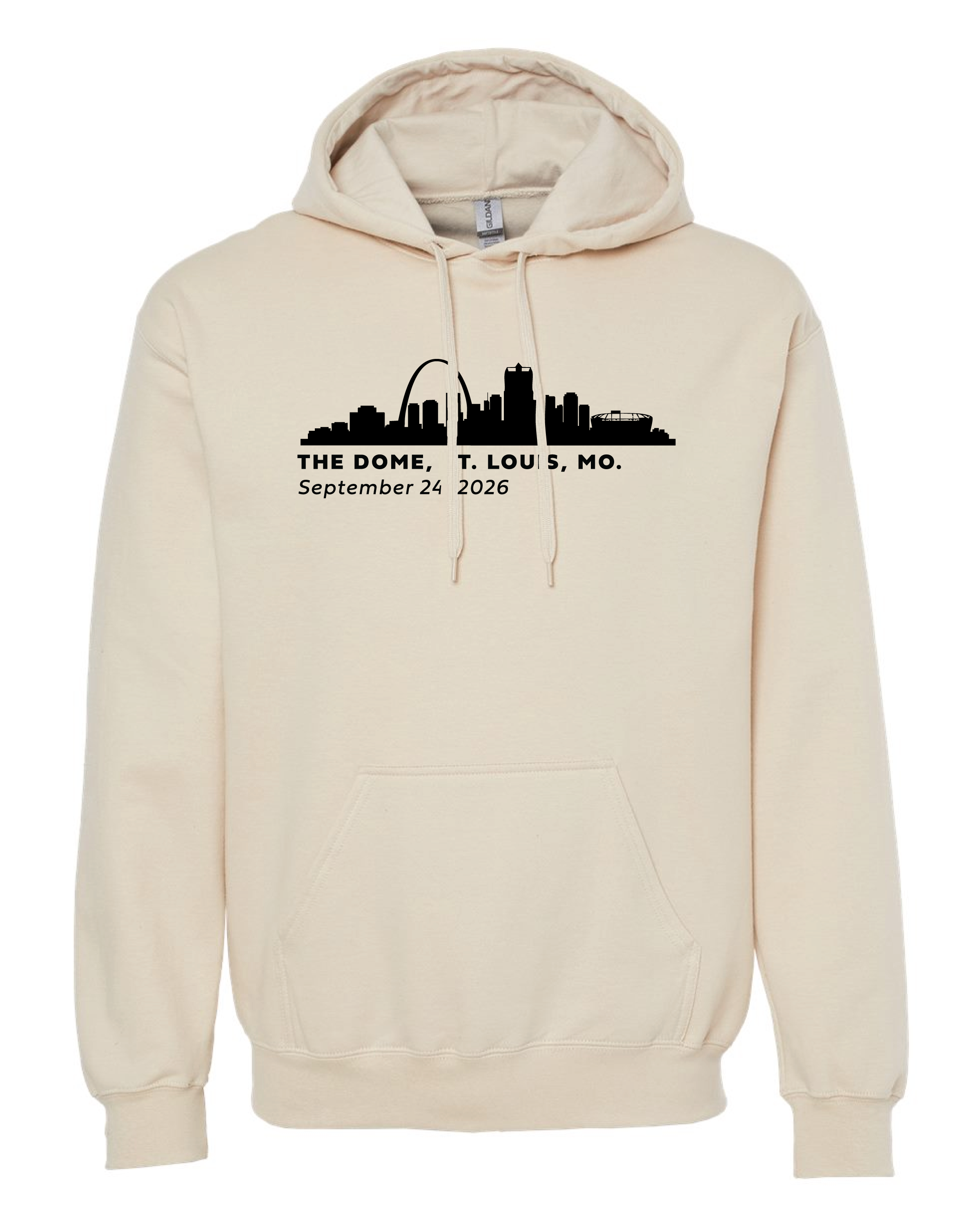 Official Beatification of Fulton Sheen - Skyline Hooded Sweatshirt