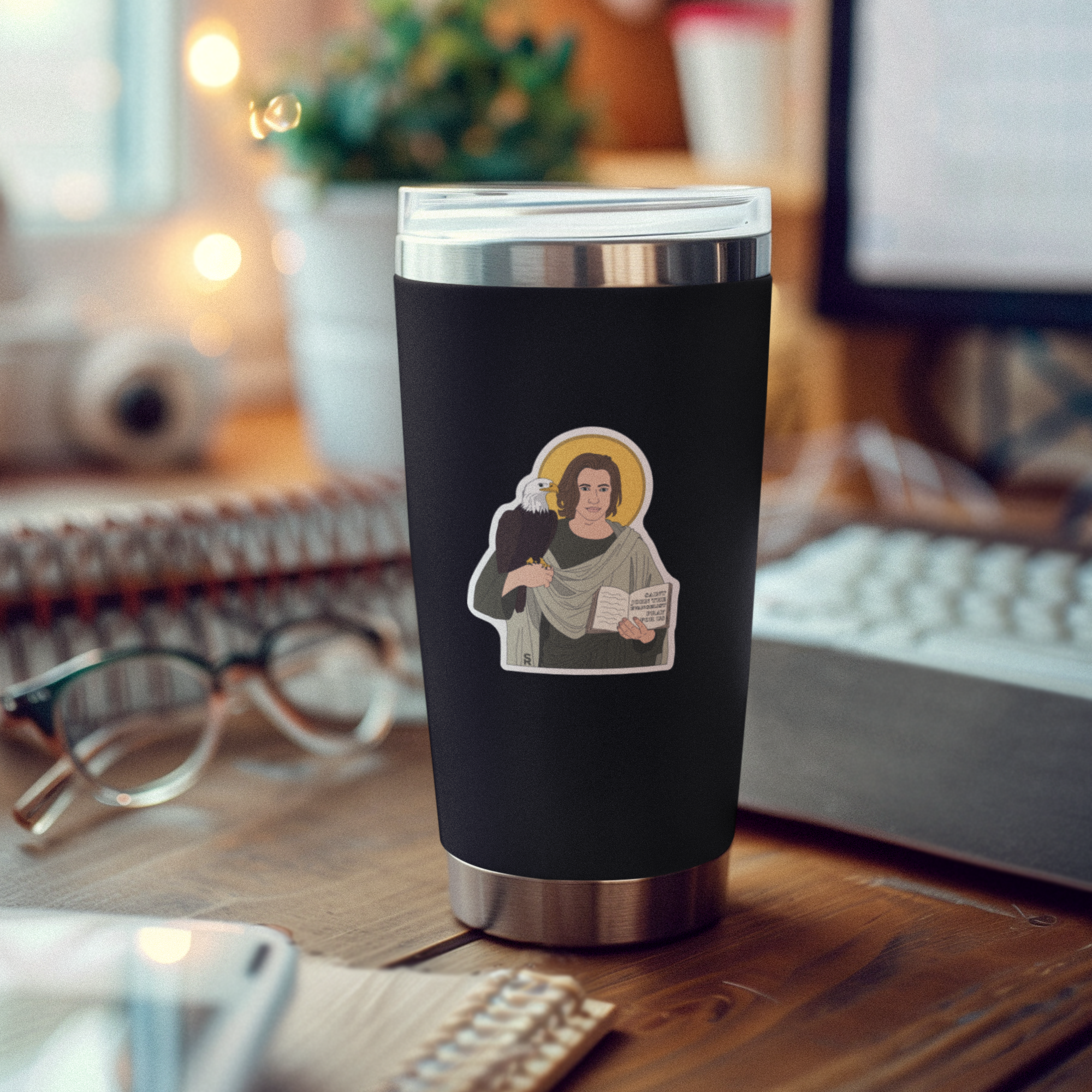 St. John the Evangelist Sticker