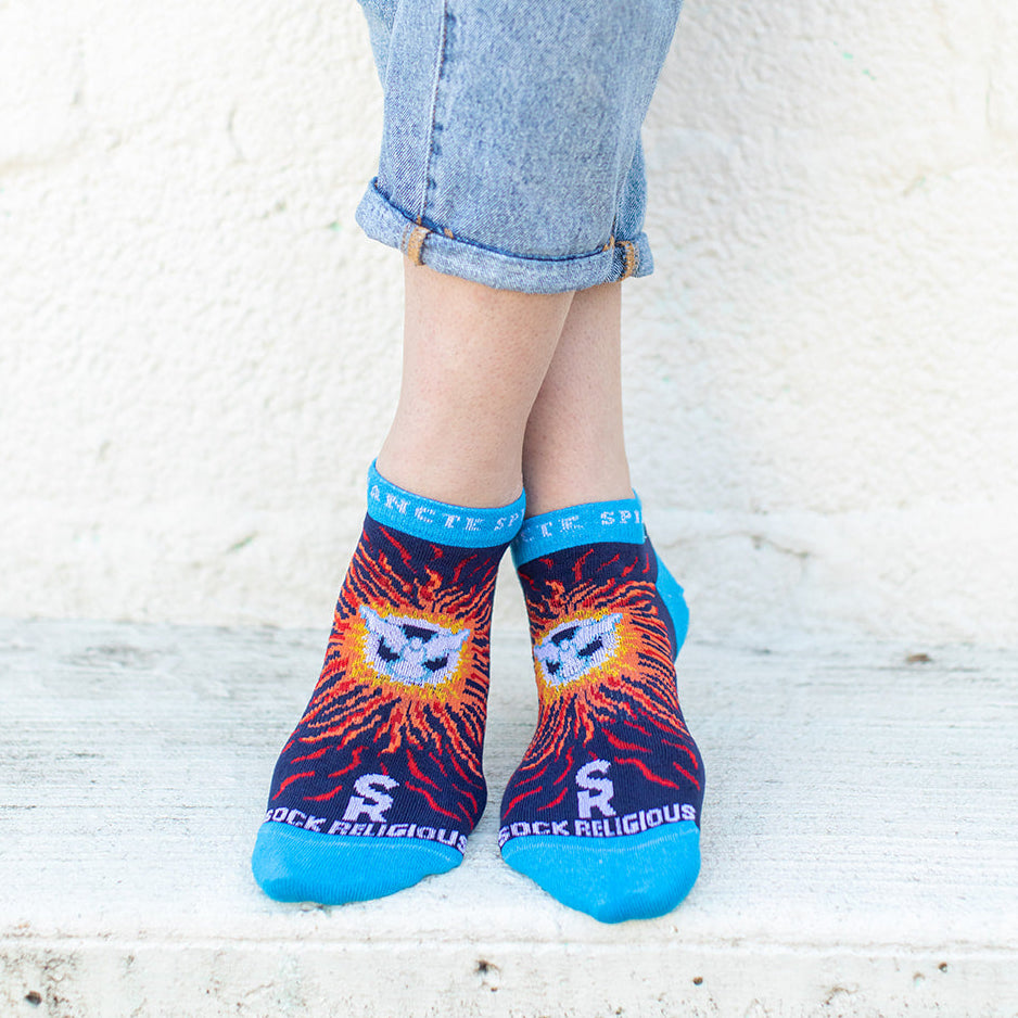 Holy Spirit No Show Socks