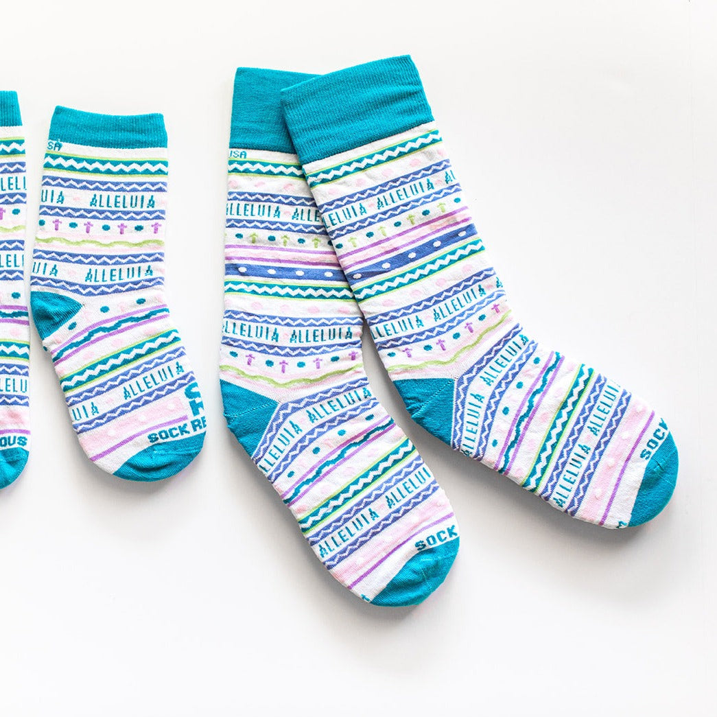 Easter Egg Adult XL Socks