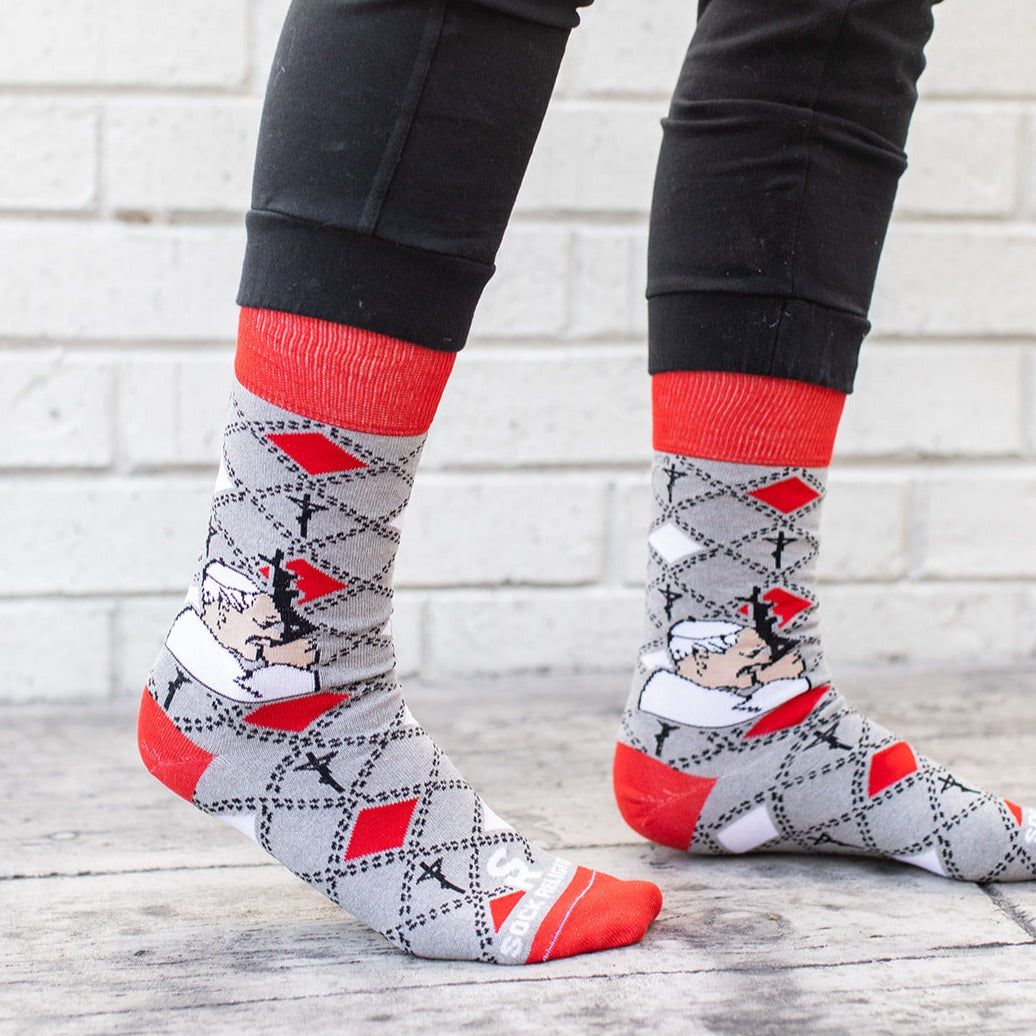 St. John Paul II Adult Socks