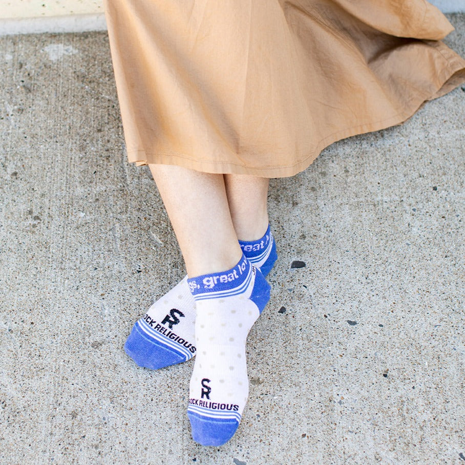St. Teresa of Calcutta No Show Socks