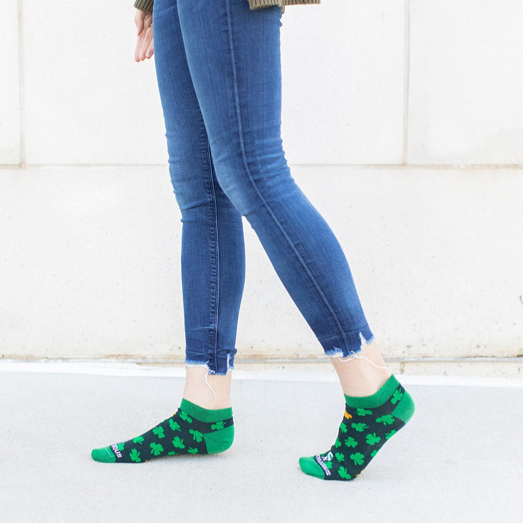 St. Patrick No Show Socks