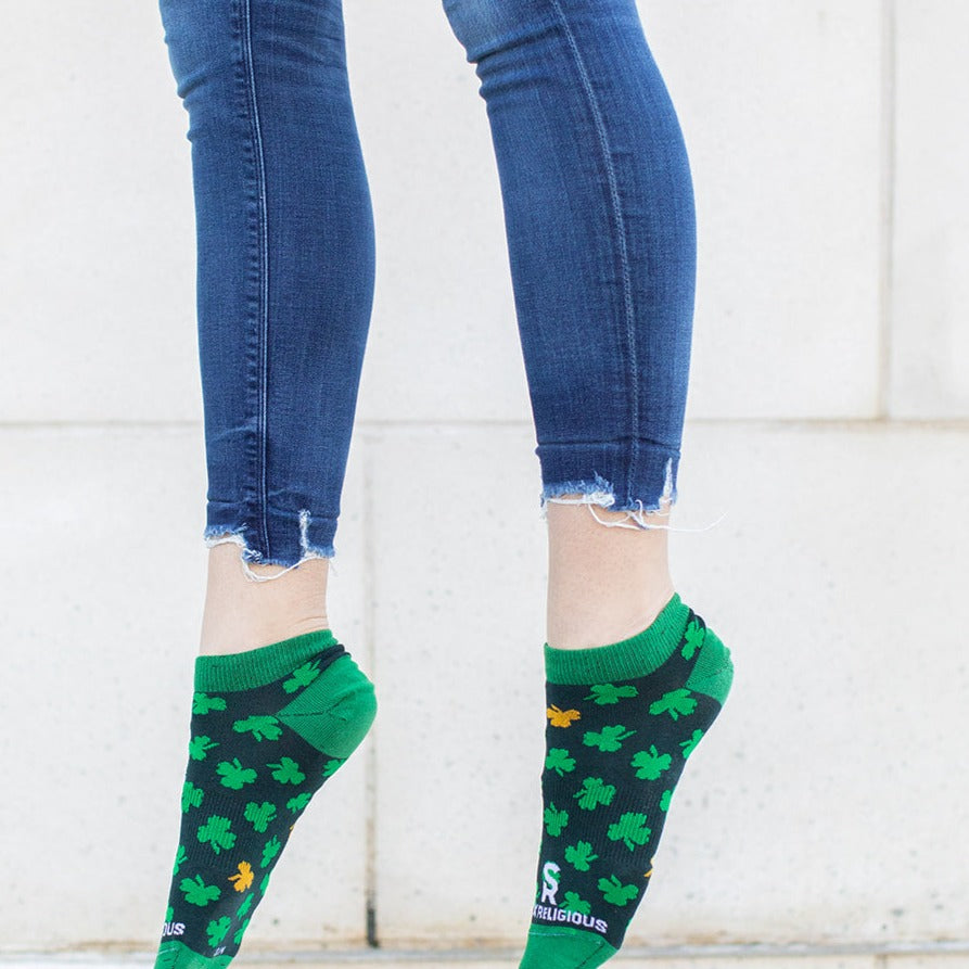 St. Patrick No Show Socks