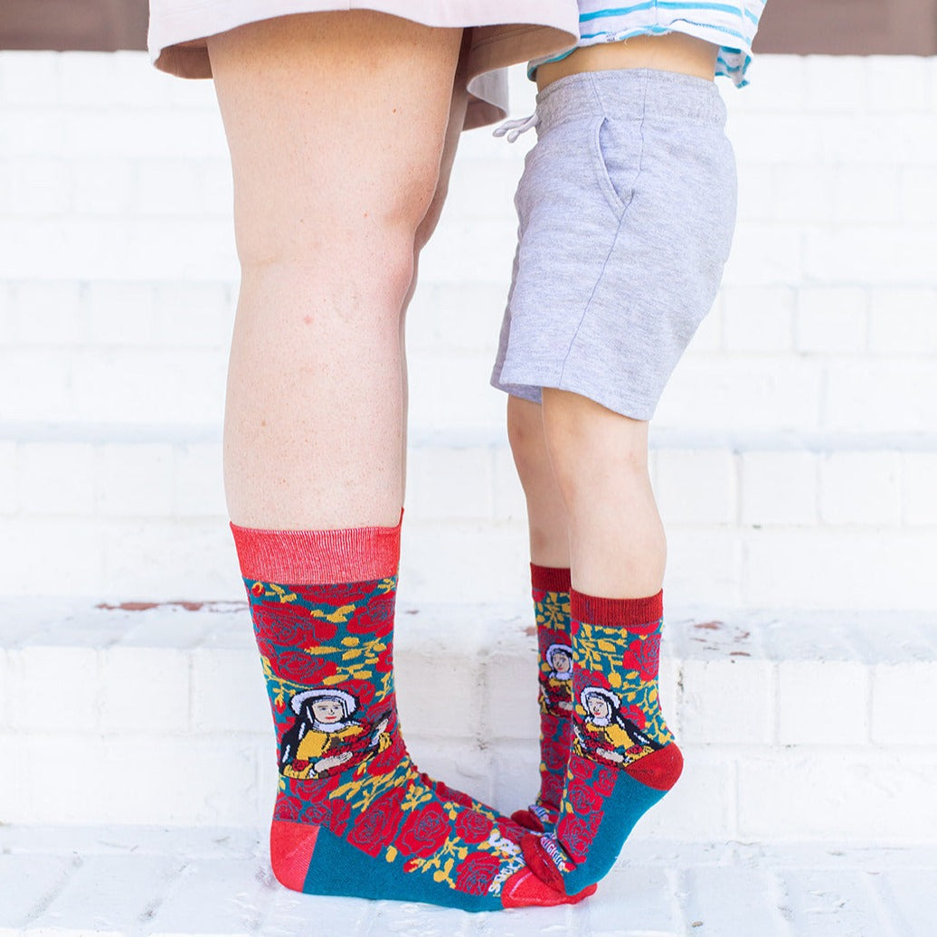 St. Thérèse of Lisieux Adult XL Socks