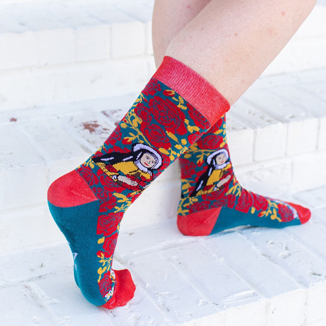 St. Thérèse of Lisieux Adult XL Socks