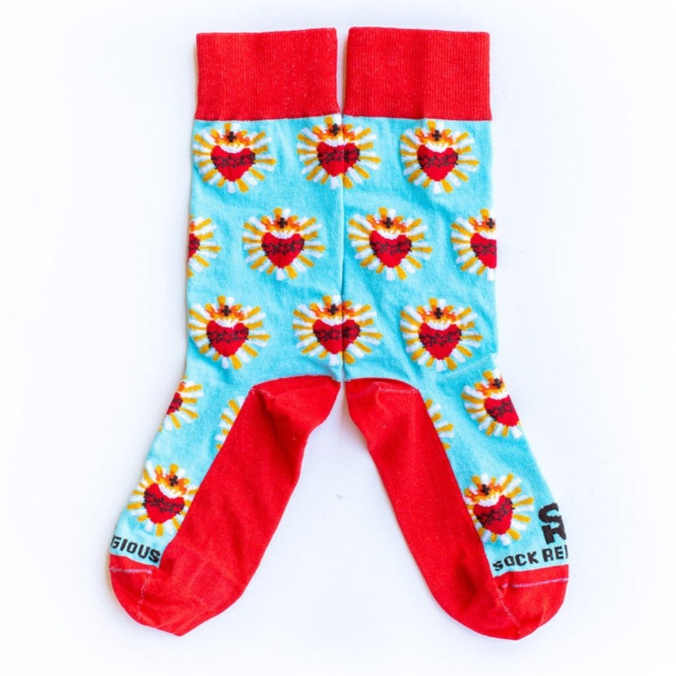 Sacred Heart Adult XL Socks