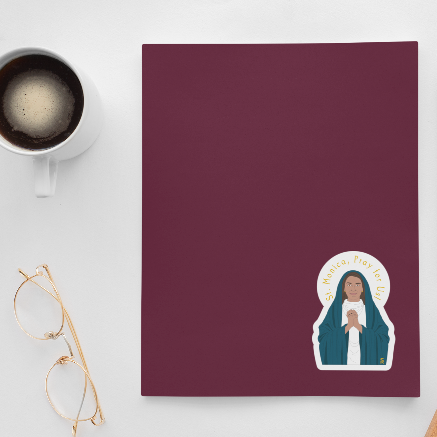 St. Monica Sticker