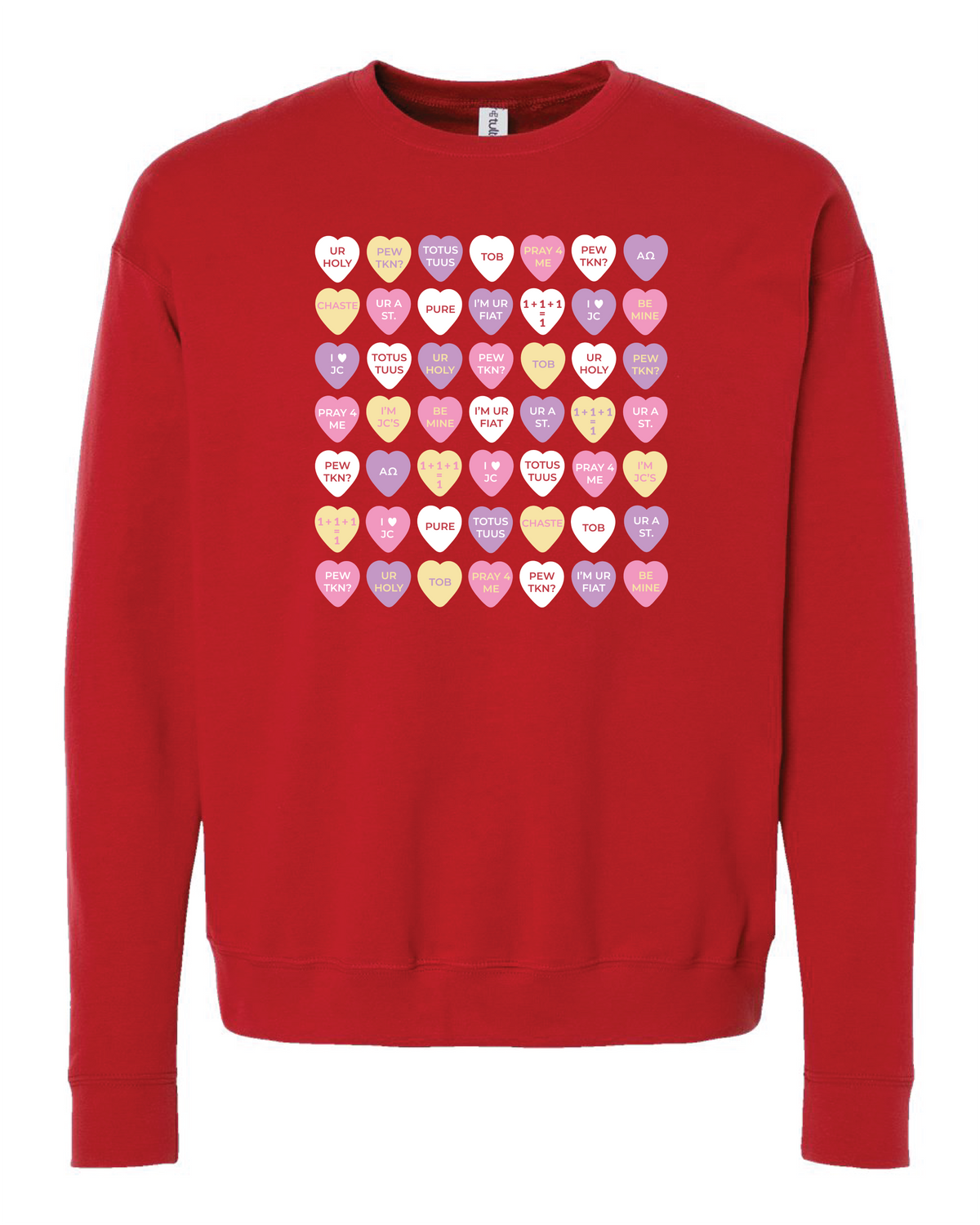 Candy Hearts Sweatshirt (Crewneck)