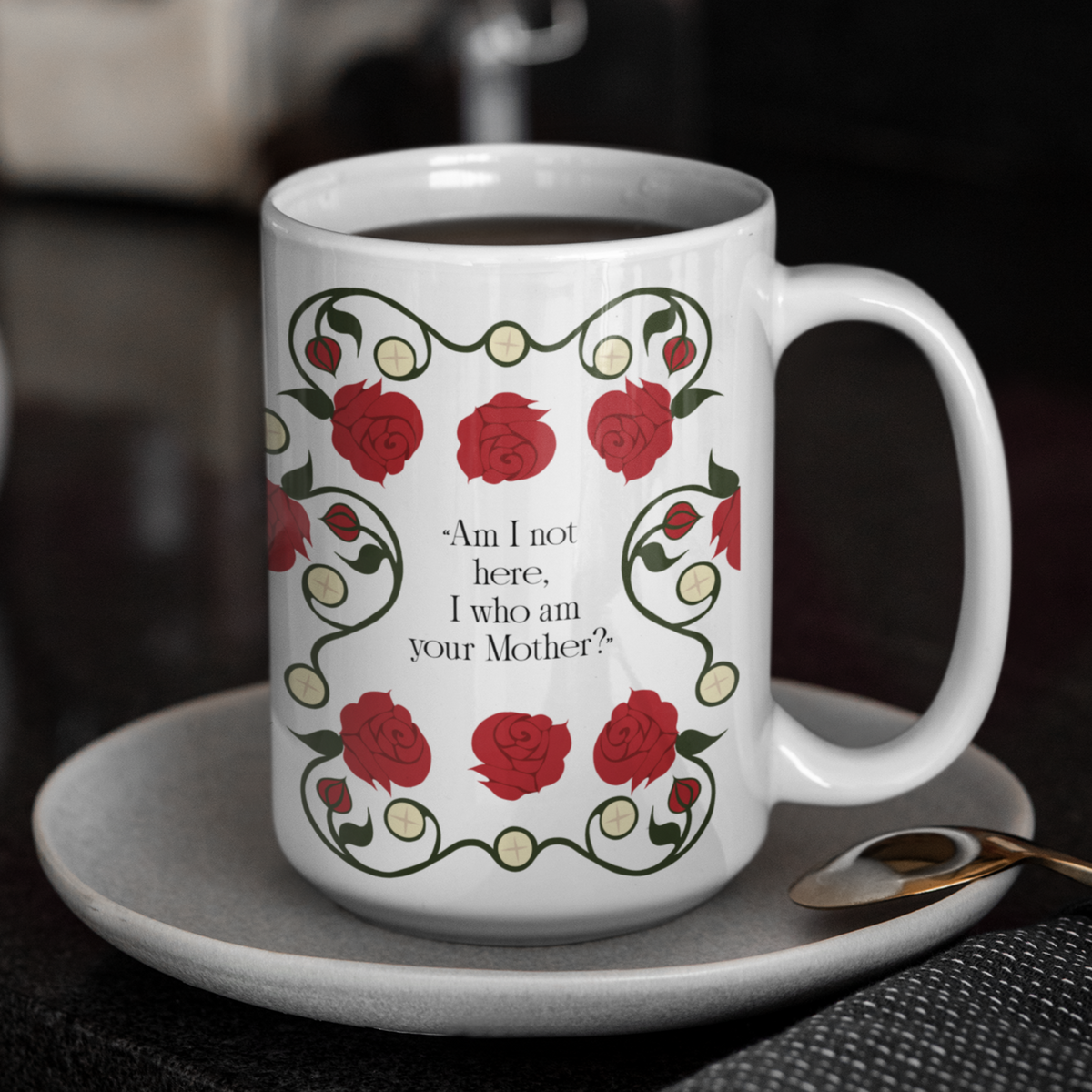 Our Lady of Guadalupe & The Eucharist Coffee Mug - 15 oz.