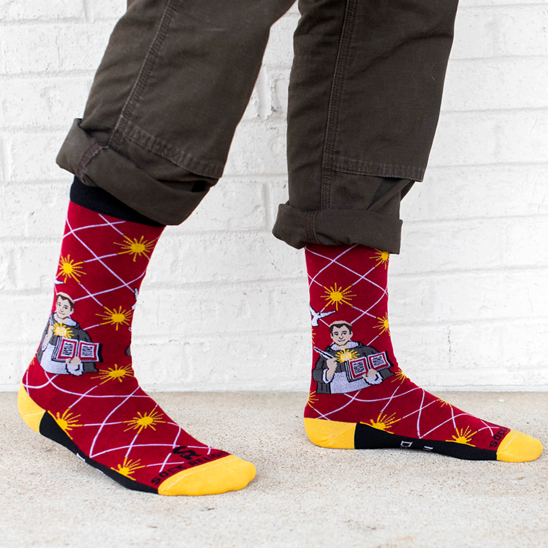 St. Thomas Aquinas Adult XL Socks