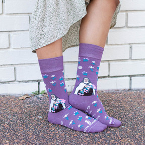 St. Therese Wildflowers Adult Socks