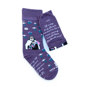 St. Therese Wildflowers Adult Socks