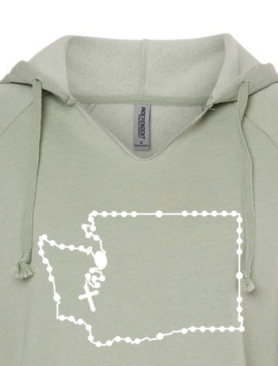 Washington Catholic Rosary Drop Hoodie