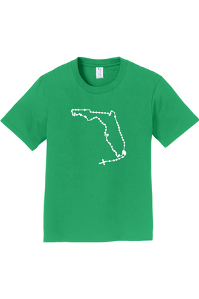 Florida Catholic Rosary Youth T-shirt