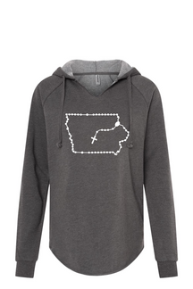Iowa Catholic Rosary Drop Hoodie