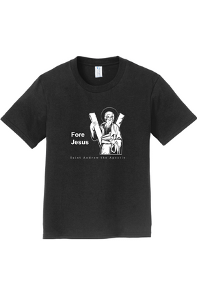 Fore Jesus - St. Andrew the Apostle Youth T-Shirt