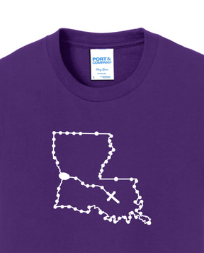 Louisiana Catholic Rosary Youth T-shirt