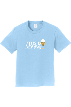 This is My Body Chalice - Luke 22:19 Youth T-Shirt