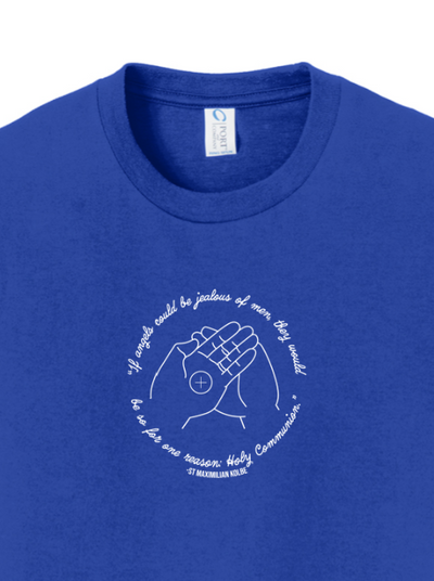 If Angels Could Be Jealous - St. Maximilian Kolbe Youth T-Shirt