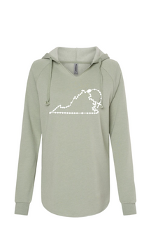 Virginia Catholic Rosary Drop Hoodie