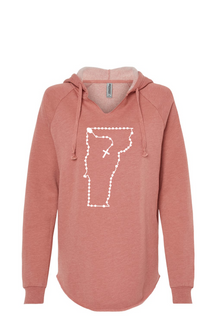 Vermont Catholic Rosary Drop Hoodie