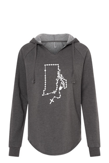 Rhode Island Catholic Rosary Drop Hoodie