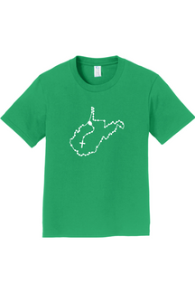 West Virginia Catholic Rosary Youth T-shirt