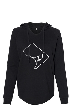 District of Columbia Catholic Rosary Drop Hoodie