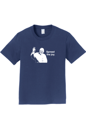 Spread the Joy - Pope Francis T-Shirt - youth