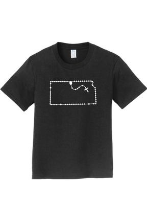 Kansas Catholic Rosary Youth T-shirt
