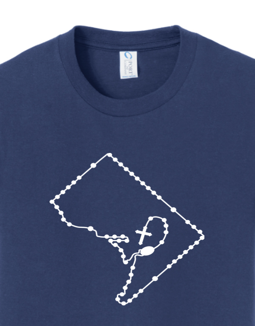 Washington D.C. Catholic Rosary Youth T-shirt